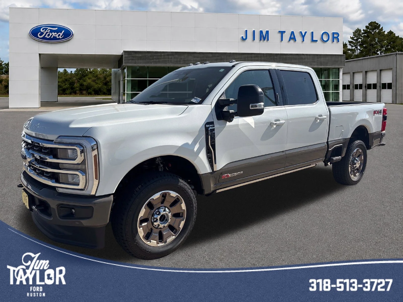 New 2026 Star White Metallic Tri-Coat Ford F-250® King Ranch® image 8