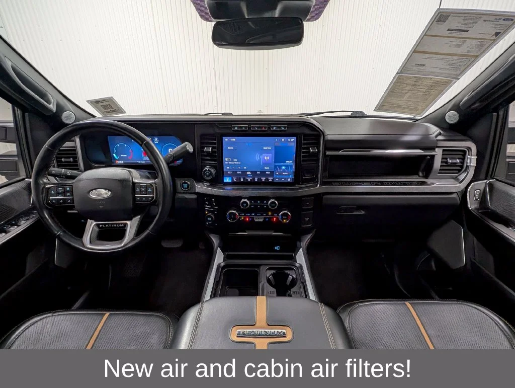 Certified Used 2024 Glacier Gray Metallic Ford Platinum image 3
