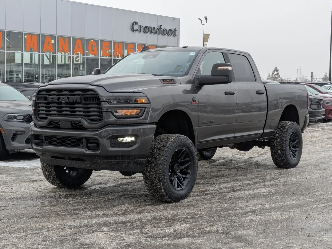 New 2025 Grey RAM Big Horn - - Cummins HO - 5 Lift - 35 A/T Tires - Fuels & More! image 4