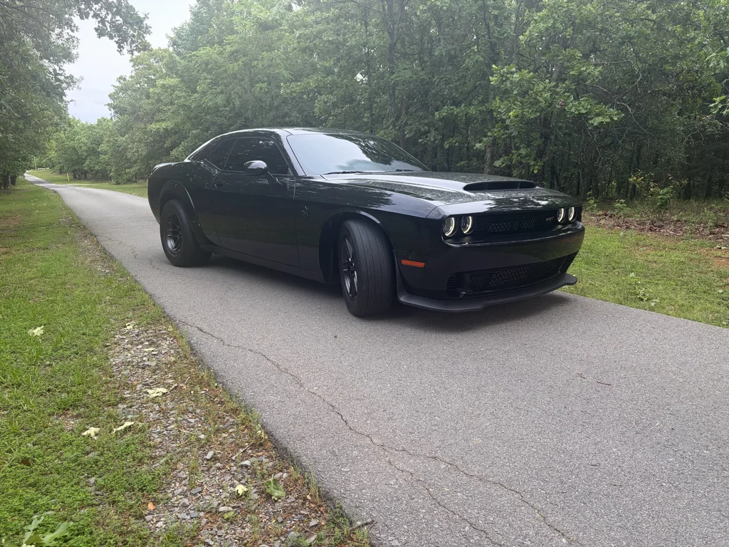 Used 2023 Pitch Black Clearcoat Dodge SRT Demon 170 image 2