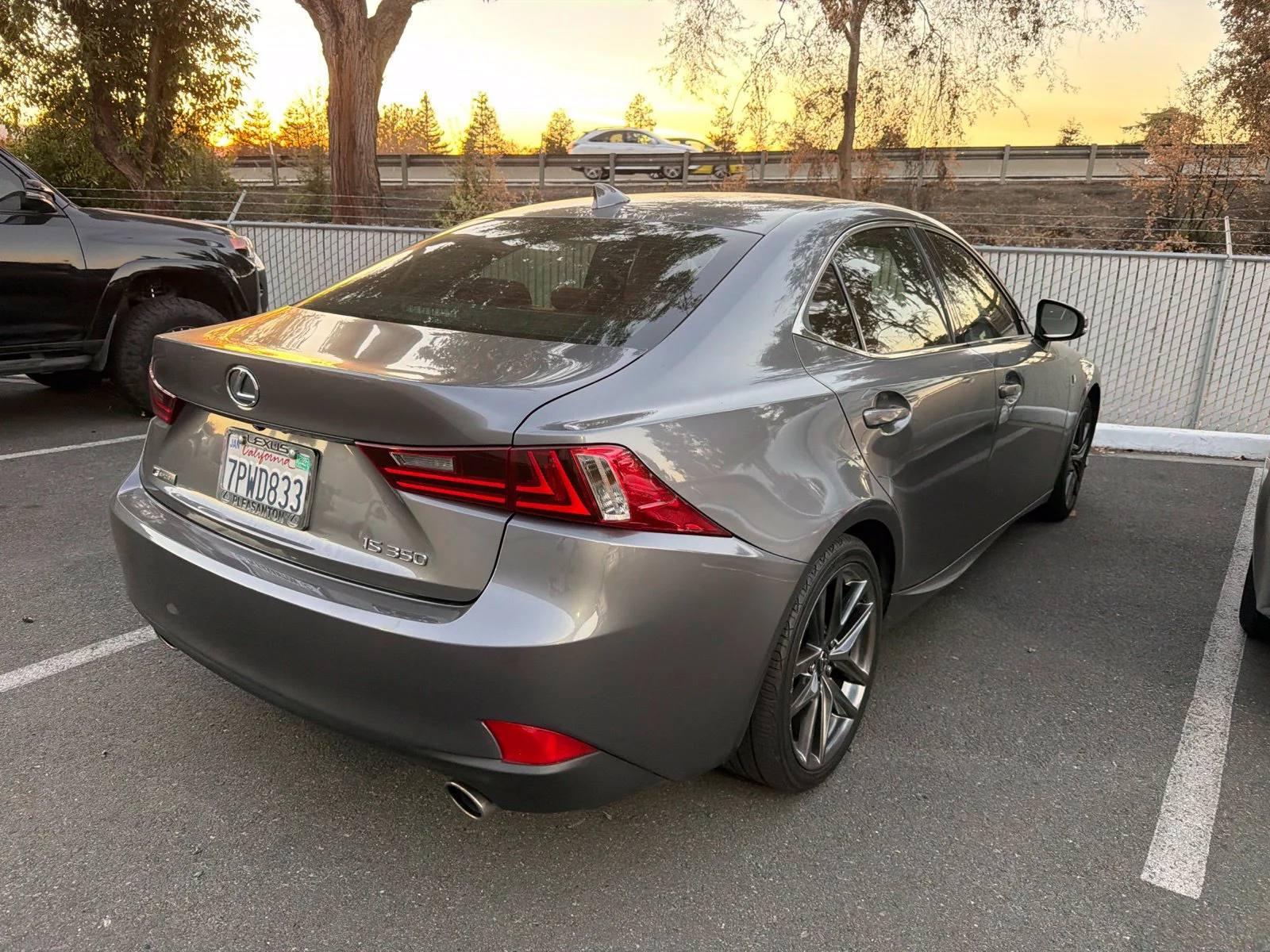 Used 2016 Nebula Gray Pearl Lexus 350 image 3
