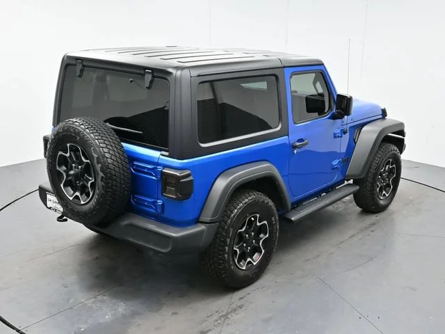 Used 2021 Hydro Blue Pearlc Jeep Sport S image 35