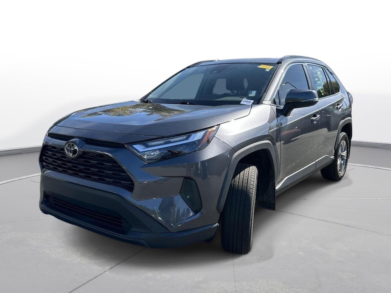 Certified Used 2025 Magnetic Gray Metallic Toyota XLE image 2