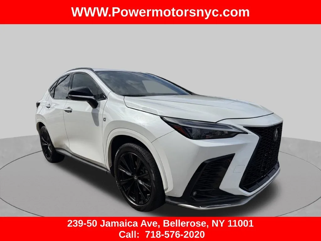 Used 2022 White Lexus 350 F SPORT Handling image 8