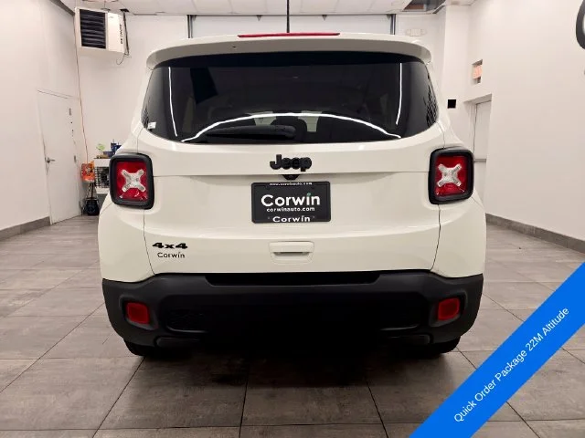 Used 2023 Alpine White Clearcoat Jeep Altitude image 4