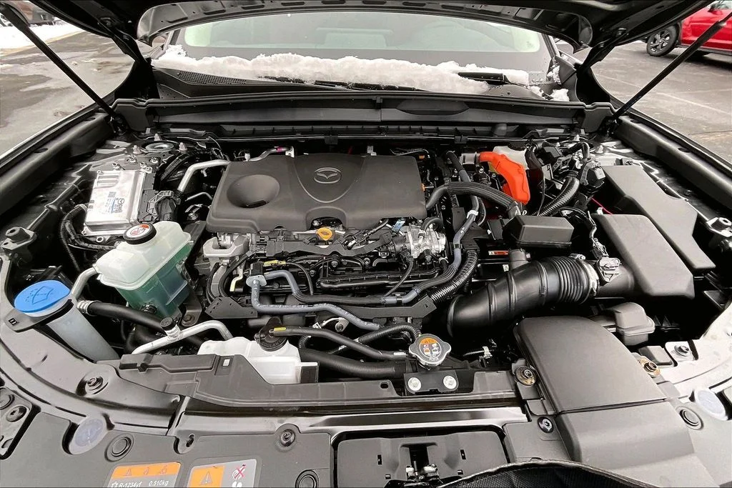 New 2026 Machine Gray Metallic Mazda Premium AWD image 11