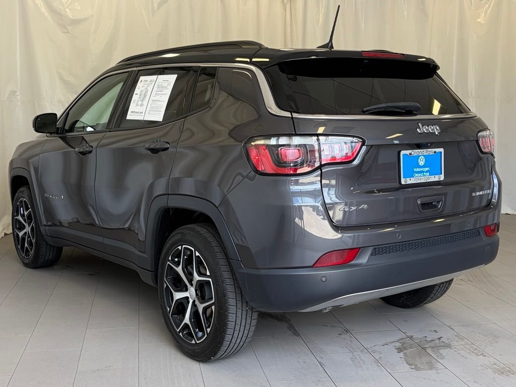 Used 2024 Gray Metallic Jeep Limited image 3