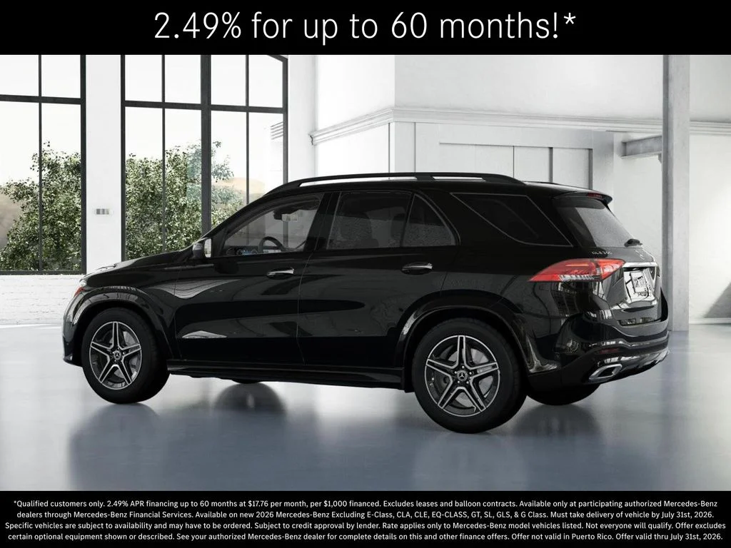 New 2026 Obsidian Black Metallic Mercedes-Benz GLE 350 image 31