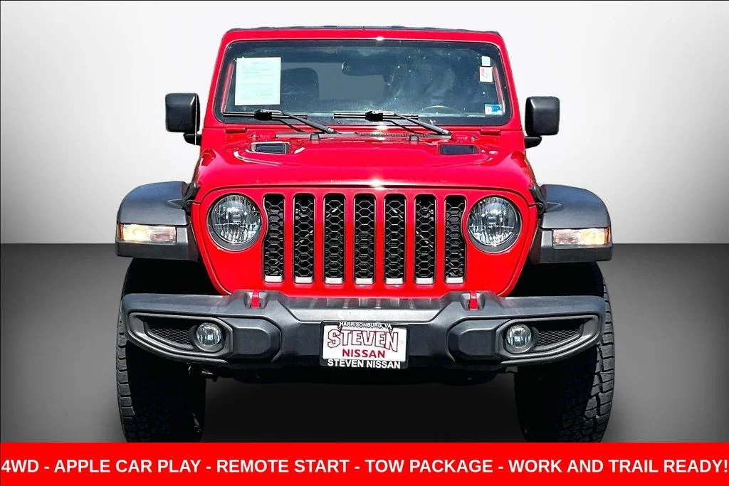Used 2021 Red Jeep Rubicon image 2