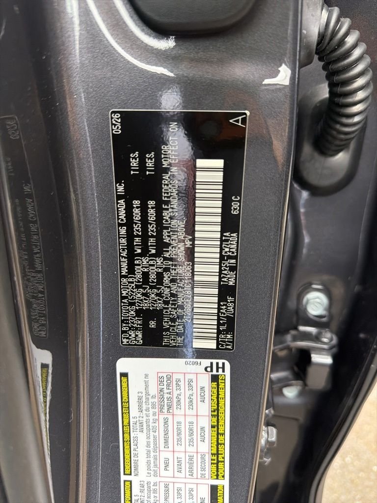 New 2026 Cloudburst Gray Lexus  350 PREMIUM AWD image 7