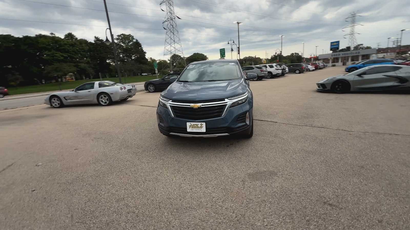 Certified Used 2024 Lakeshore Blue Metallic Chevrolet LT image 3