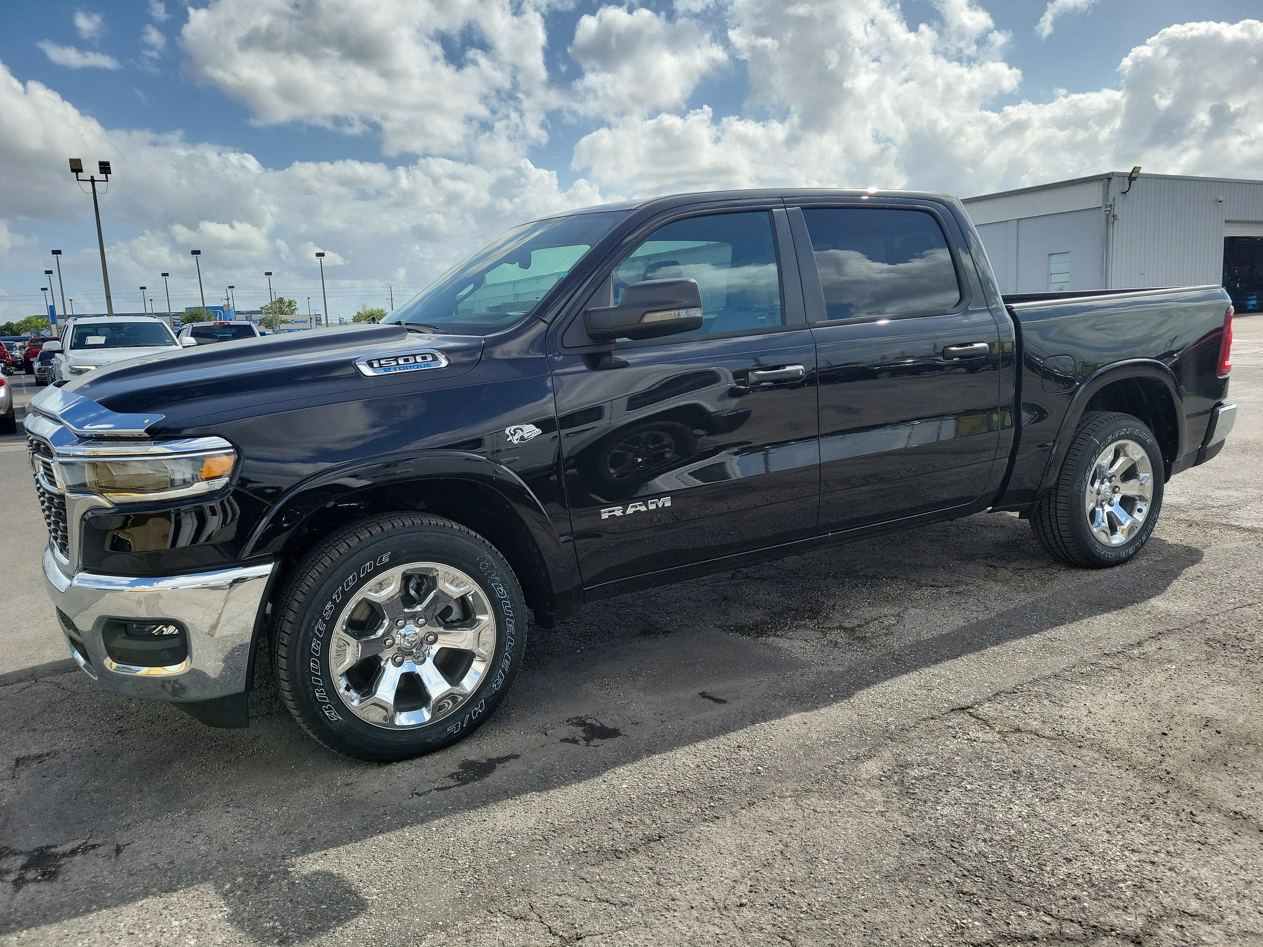 Used 2026 Diamond Black Crystal Pearlcoat Ram Big Horn image 4