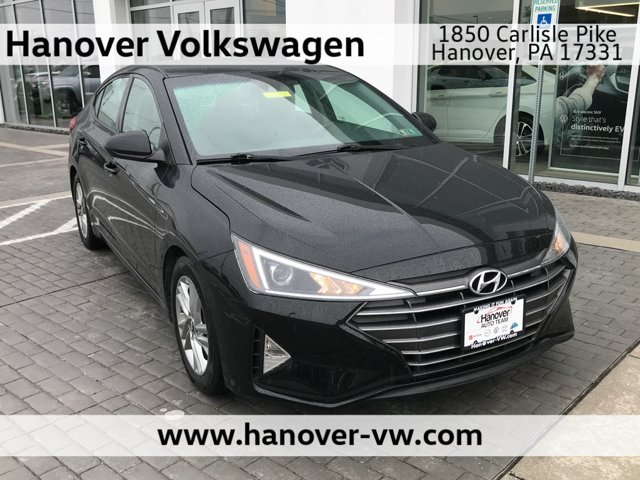 Used 2020 Phantom Black Hyundai SEL image 1