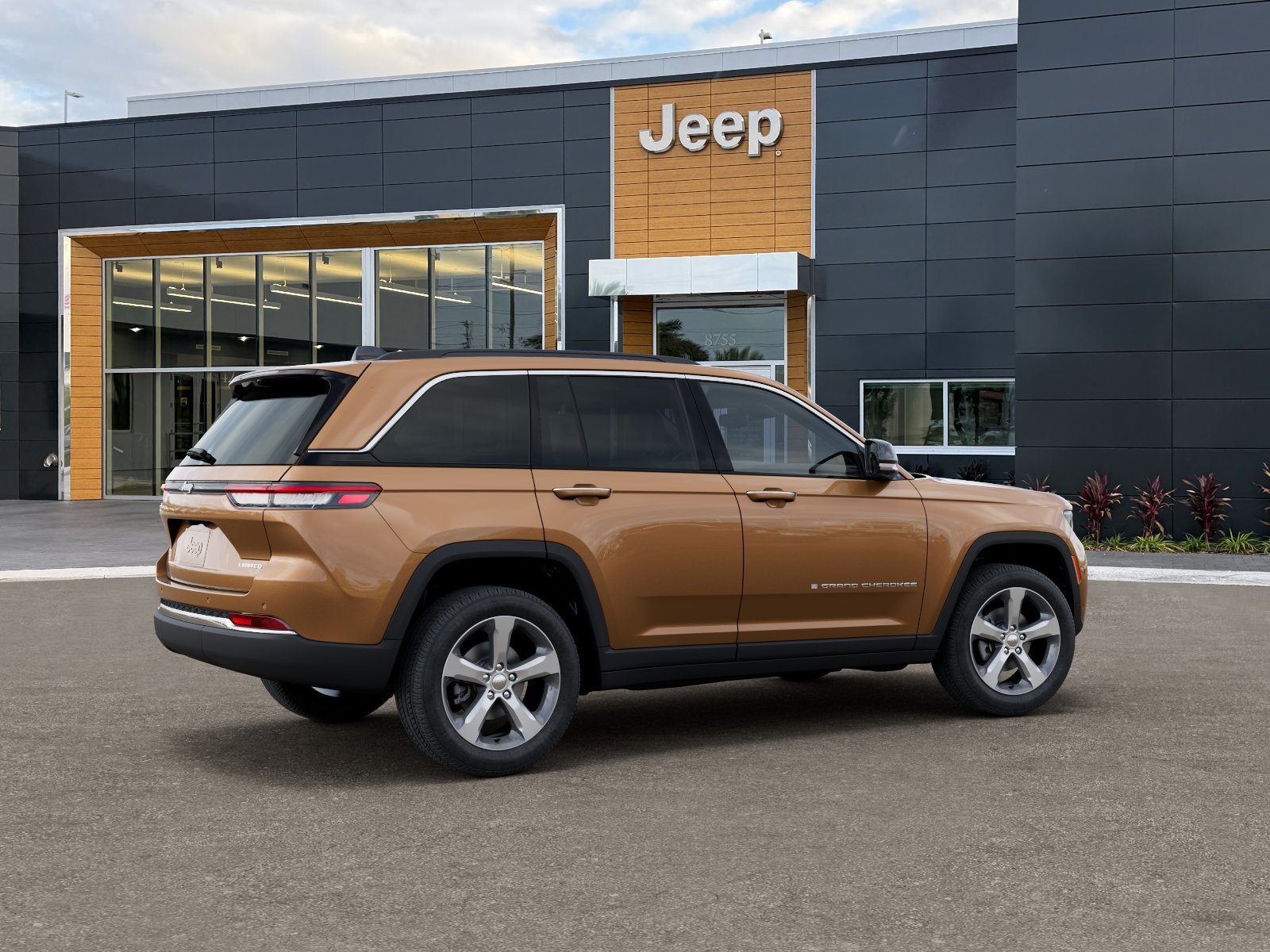 New 2026 Copper Shino Metallic Clear-Coat Exterior Paint Jeep Limited image 15