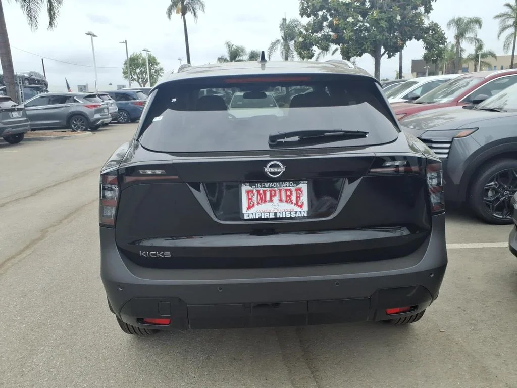 New 2026 Super Black Nissan SV image 8