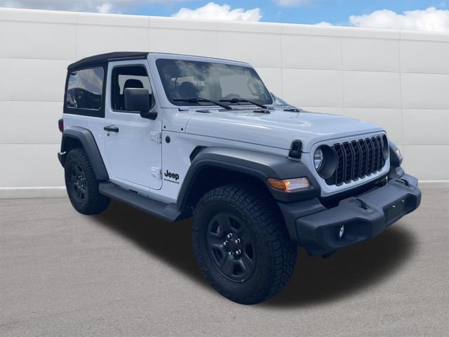 Certified Used 2024 Bright White Clearcoat Jeep Sport image 9