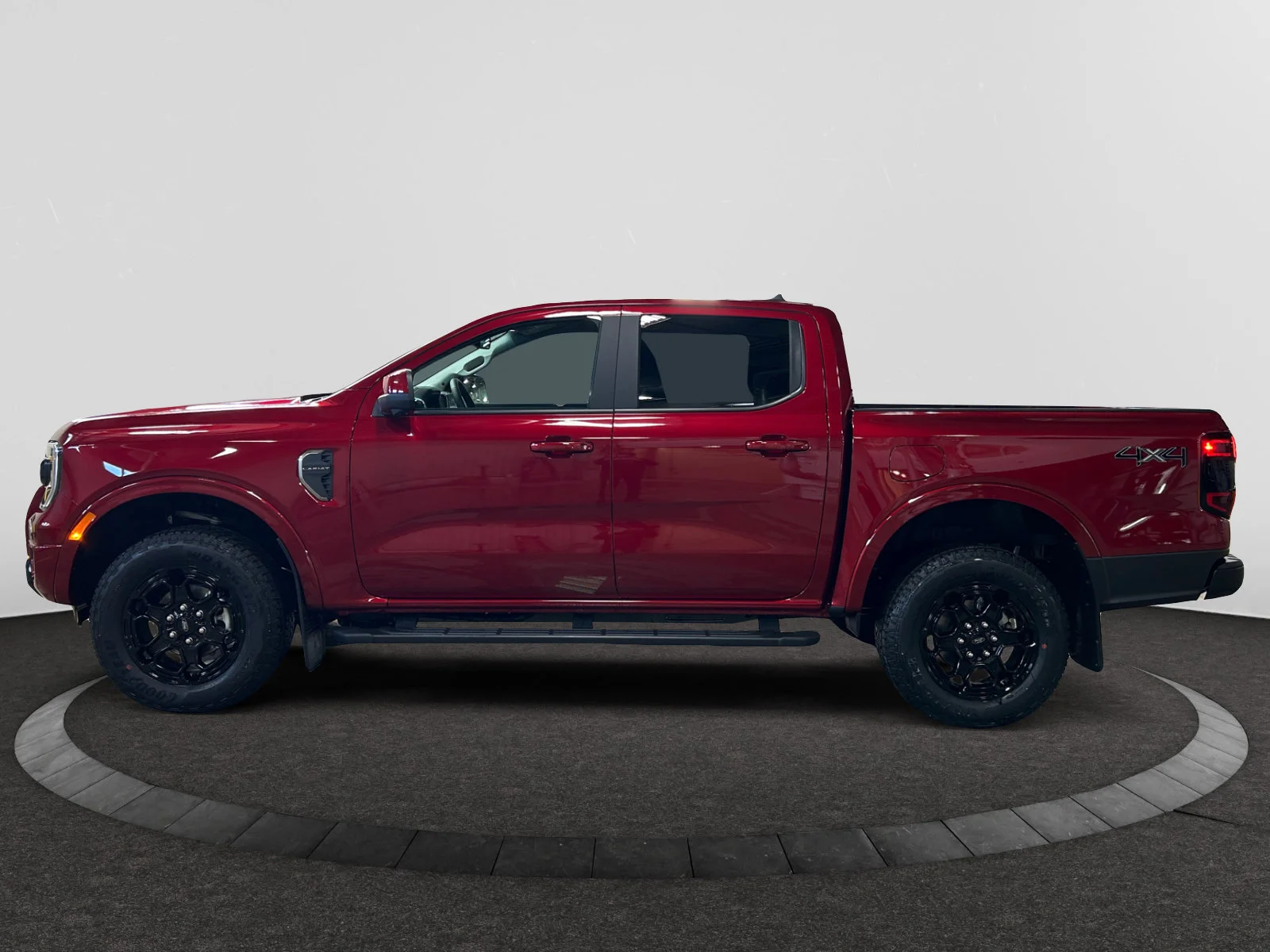 New 2026 Ruby Red Metallic Tinted Clearcoat Ford Lariat image 2