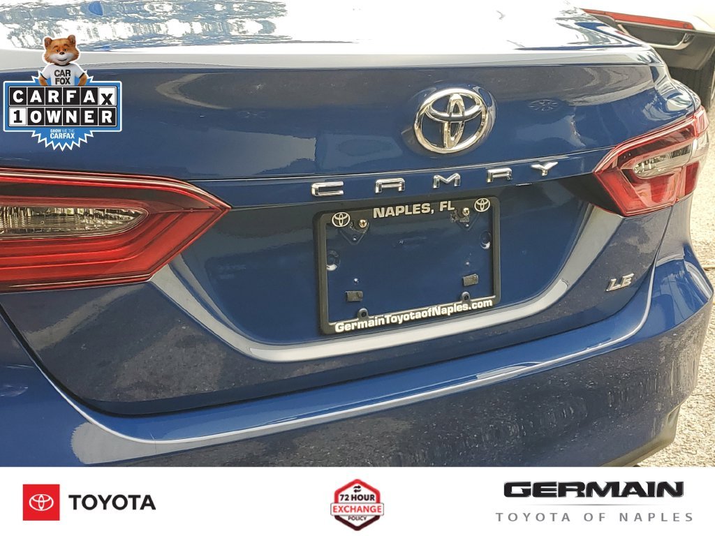 Certified Used 2024 Blue Toyota LE image 18