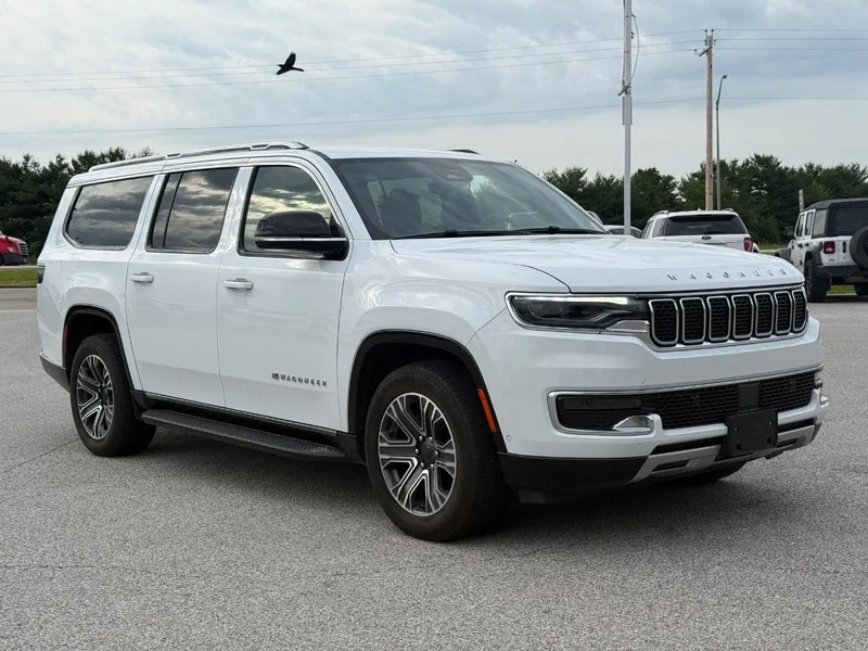 Used 2024 Bright White Clearcoat Jeep Series II 4x4 image 8