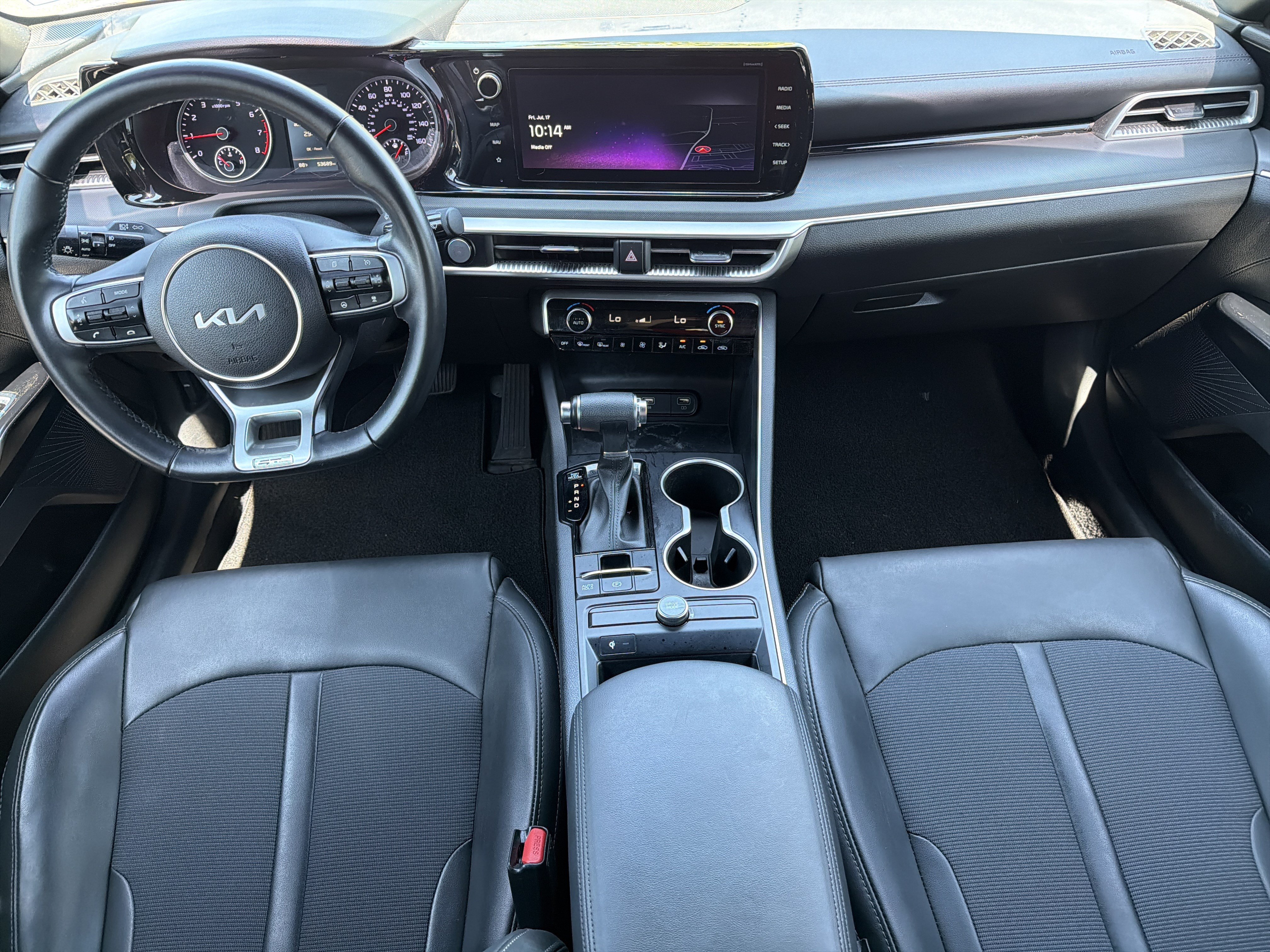 Used 2023 Glacial White Pearl Kia GT-Line image 3