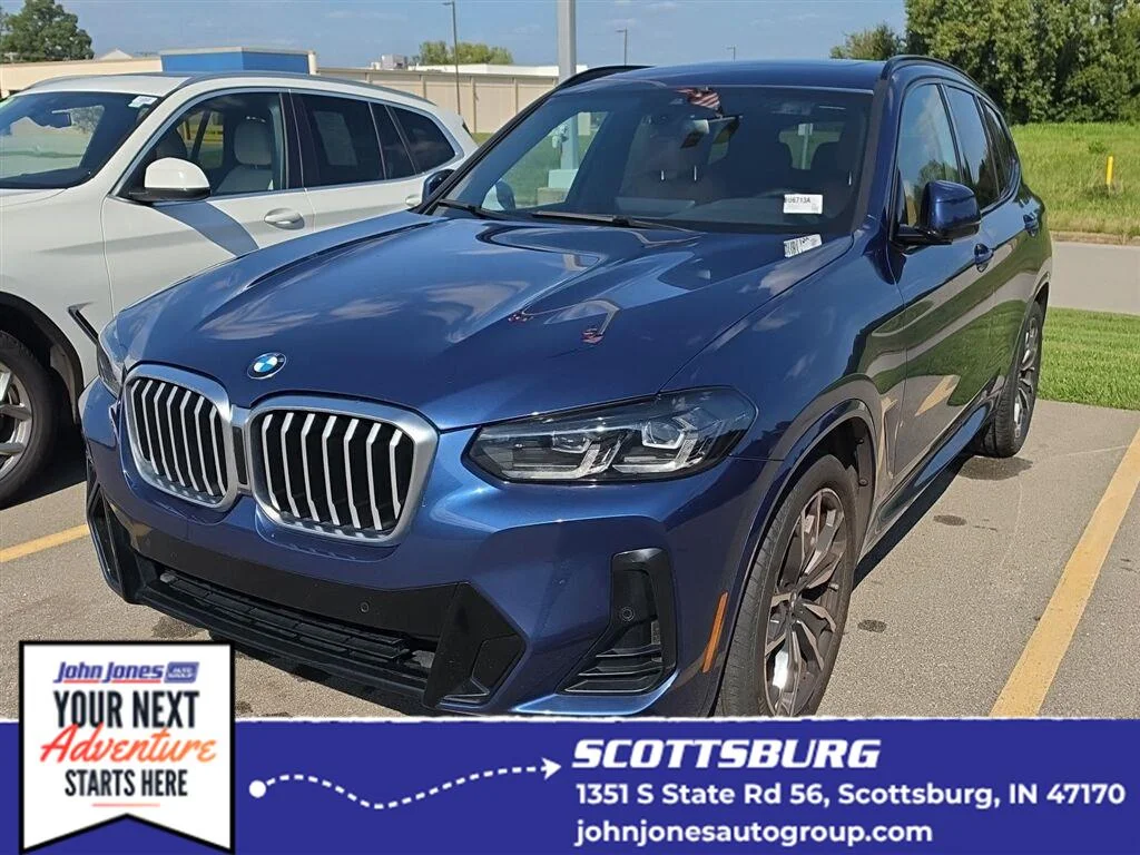Used 2022 Phytonic Blue Metallic BMW sDrive30i image 1