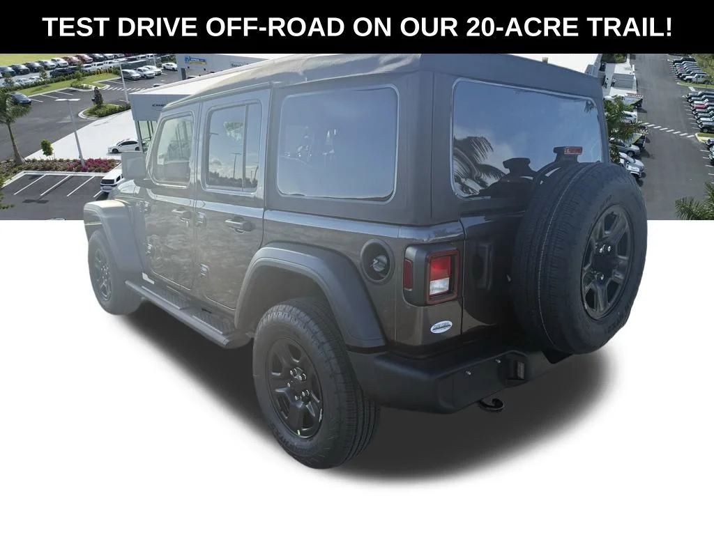New 2026 Granite Crystal Metallic Clear-Coat Exterior Paint Jeep Sport image 6
