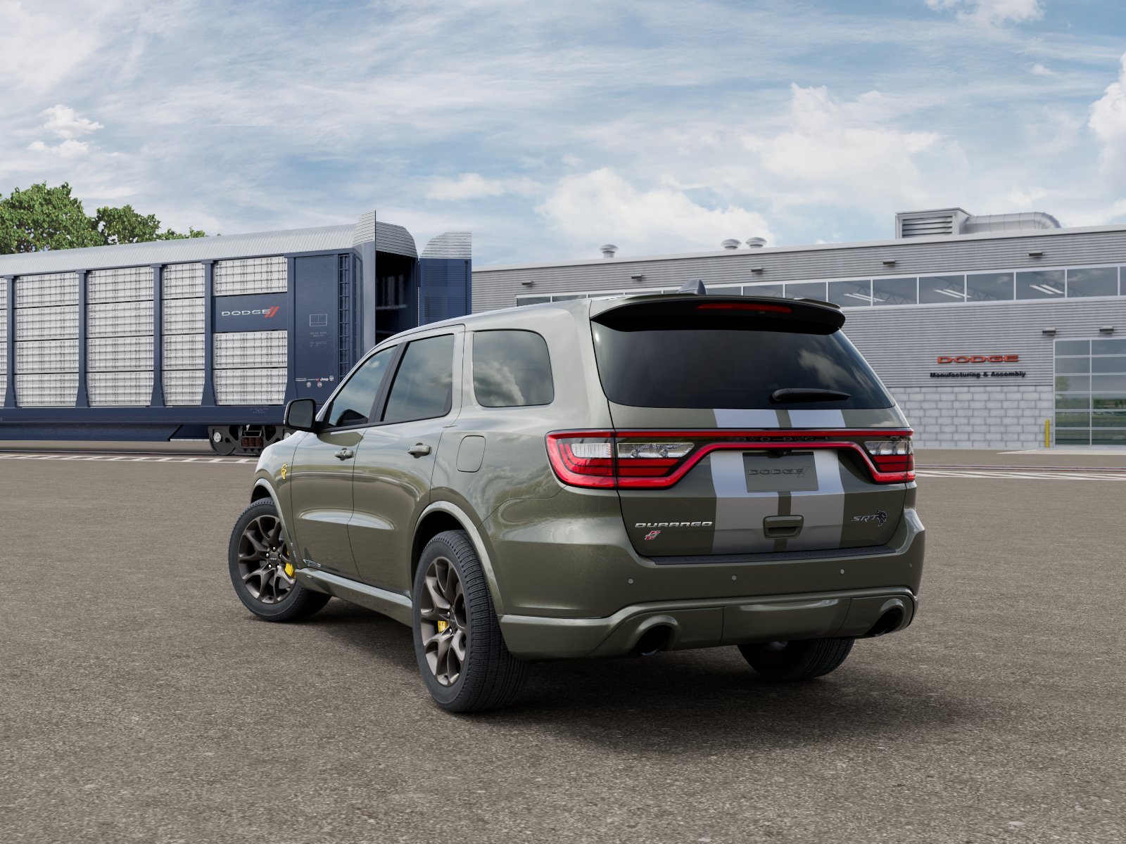 New 2026 Green Machine Exterior Paint Dodge SRT Jailbreak image 3