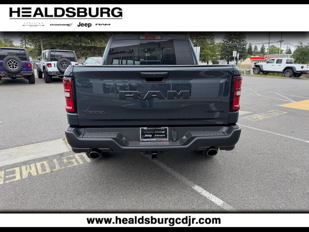 New 2026 Forged Blue Metallic Exterior Paint RAM Rebel image 4