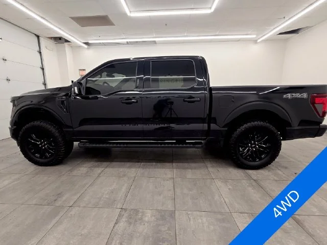 Certified Used 2024 Agate Black Metallic Ford XLT image 2