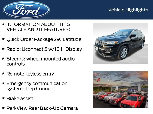 Used 2024 Black Jeep Latitude image 5