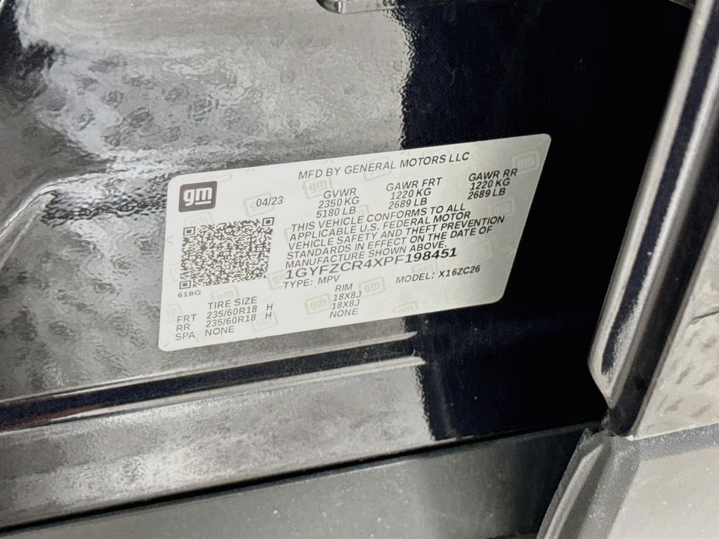 Used 2023 Galactic Gray Metallic Cadillac FWD Premium Luxury image 31