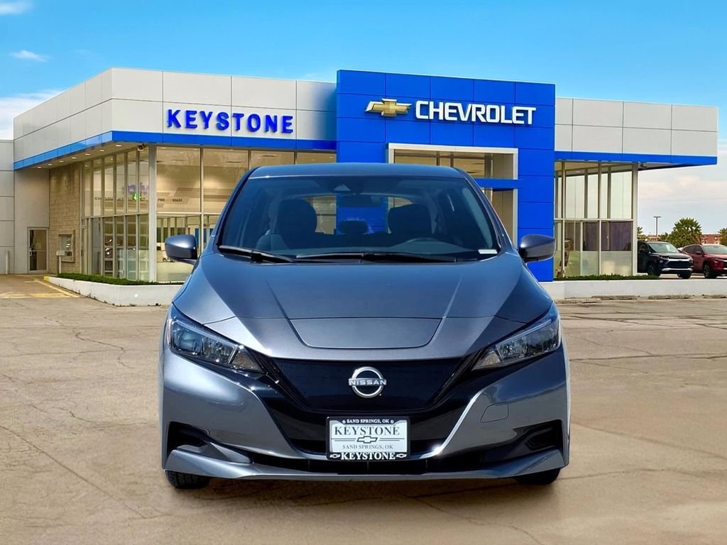 Used 2025 Nissan Leaf S with VIN 1N4AZ1BV7SC561327 for sale in Sand Springs, OK
