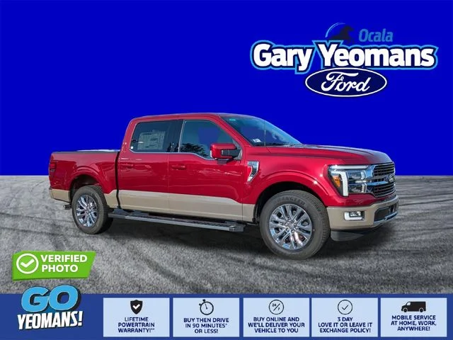 New 2026 Ruby Red Metallic Tinted Clearcoat Ford King Ranch® image 1