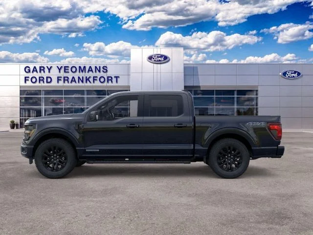 New 2026 Agate Black Metallic Ford XLT image 3