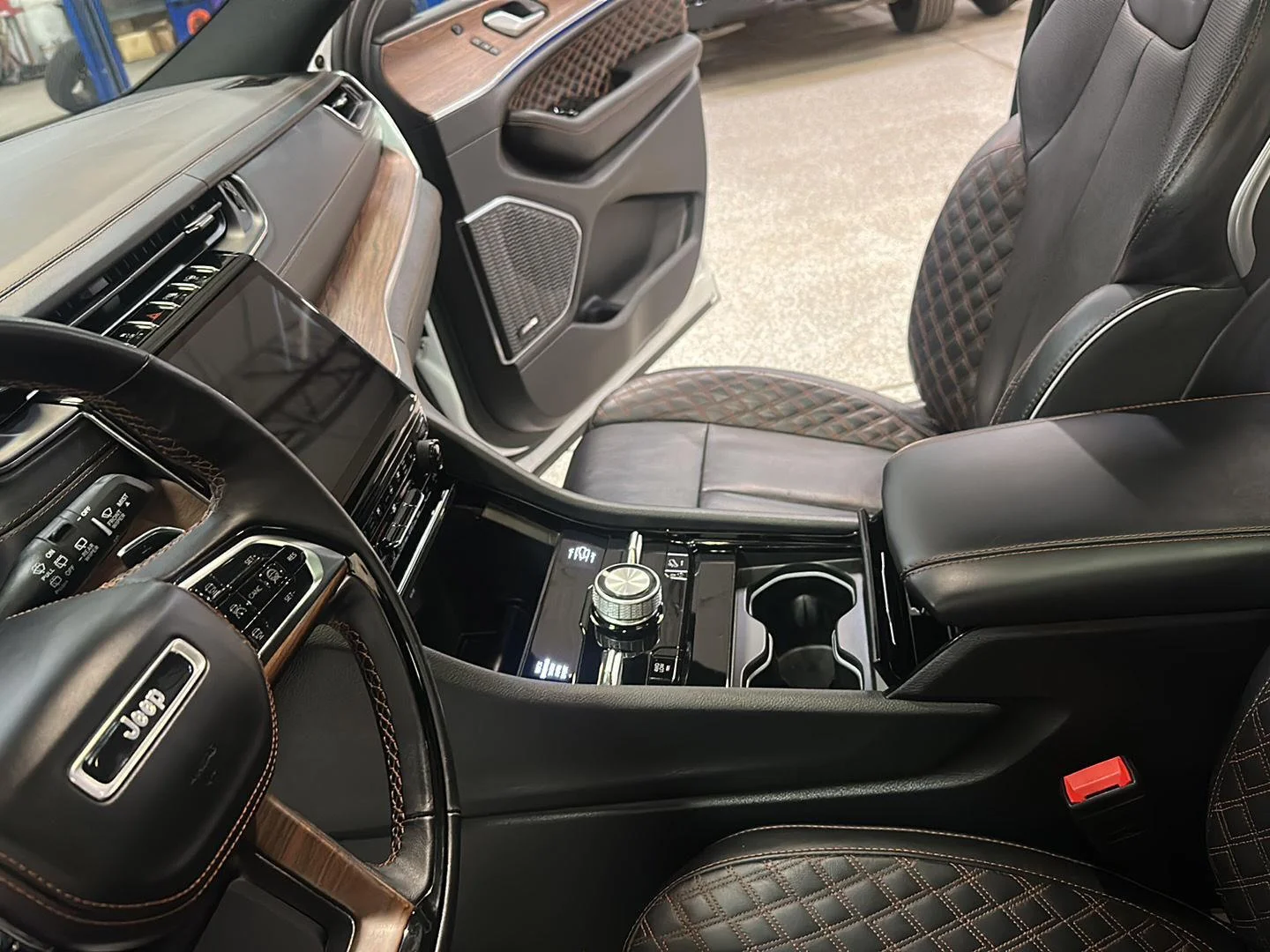 Used 2023 Bright White Clearcoat Jeep Summit image 26
