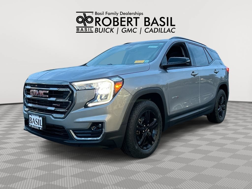 Used 2024 Sterling Metallic GMC AT4 image 1