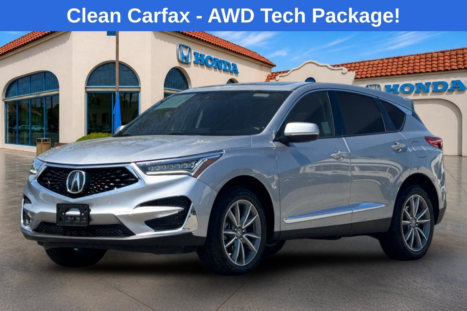Used 2019 Lunar Silver Metallic Acura Technology Package image 8