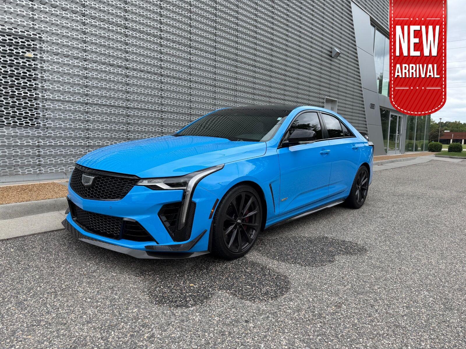 Used 2022 Electric Blue Cadillac Blackwing image 1