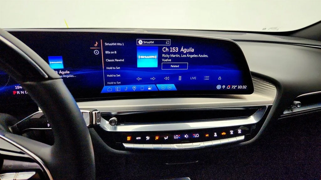Used 2024 Stellar Black Metallic Cadillac 4dr Sport w/1SJ image 16