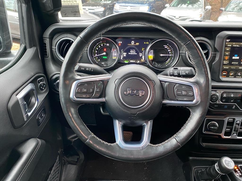 Used 2023 Gray Jeep Sahara 4xe image 7