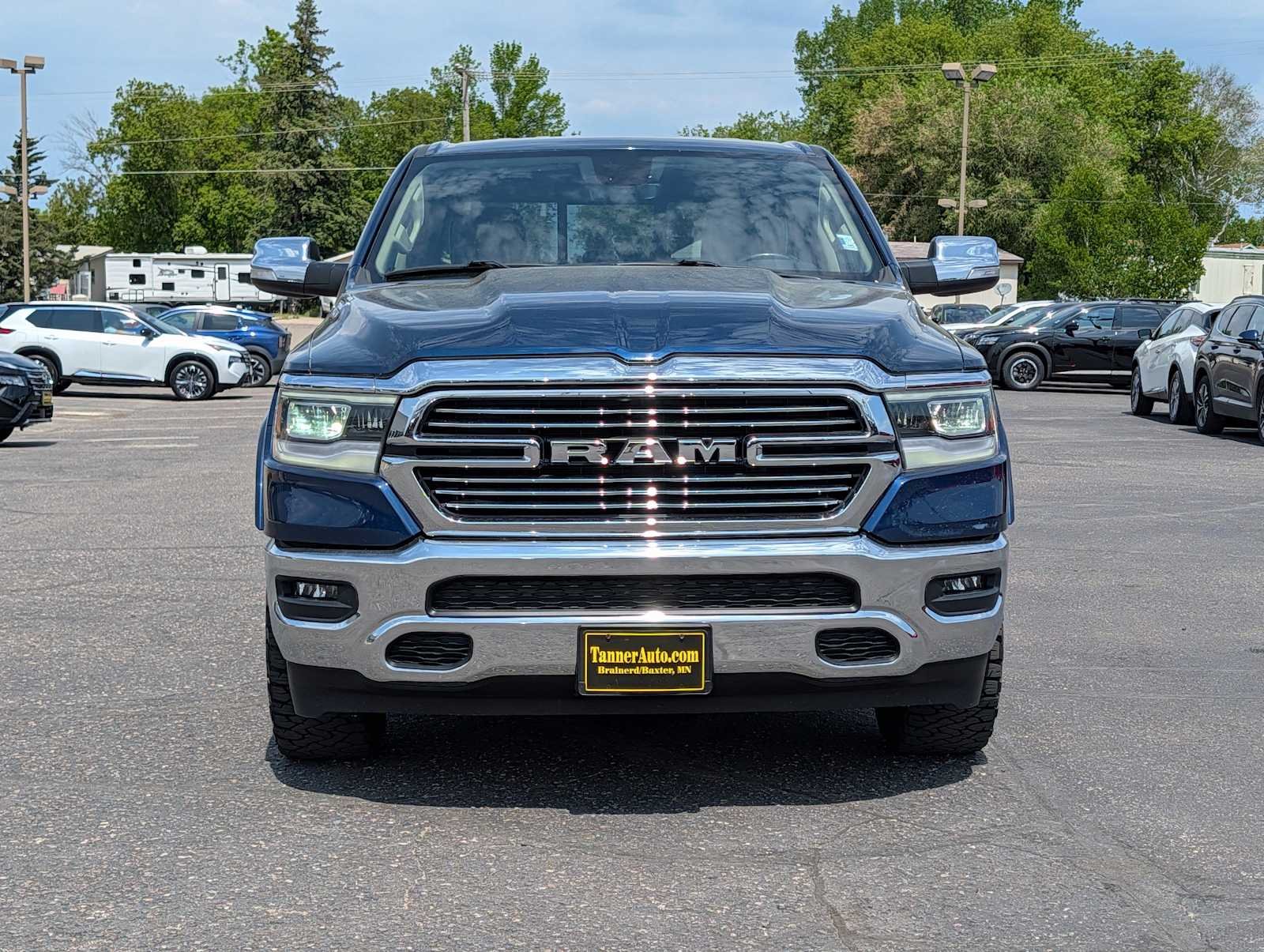 Used 2020 RAM Ram 1500 Pickup Laramie with VIN 1C6SRFDT1LN174373 for sale in Brainerd, Minnesota