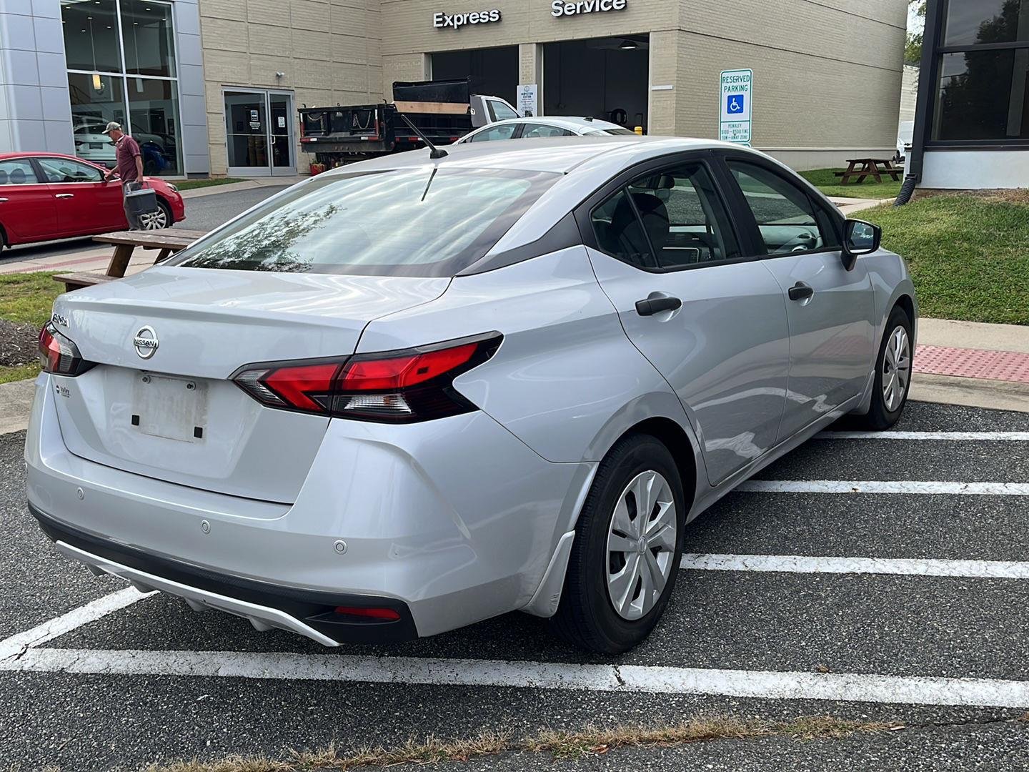 Used 2020 Brilliant Silver Metallic Nissan S image 3