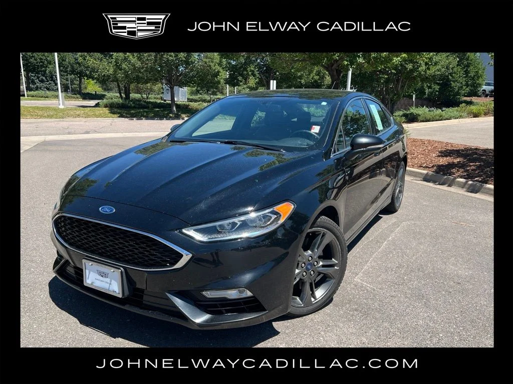 Used 2017 Shadow Black Ford Sport image 1