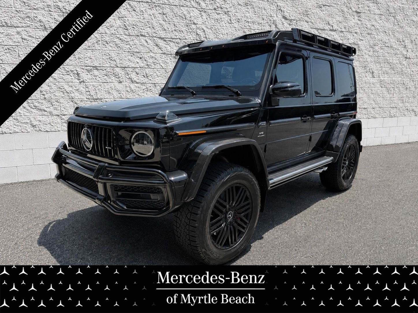 Used 2022 Obsidian Black Metallic Mercedes-Benz G 63 4x4² AMG® image 1