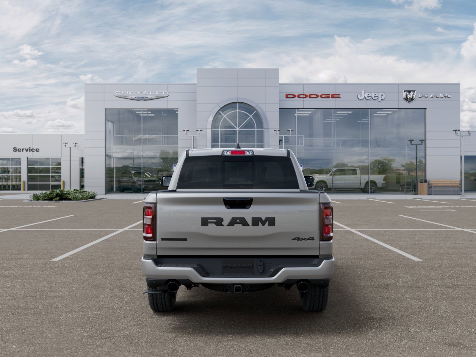 New 2026 Silver Zynith Exterior Paint RAM Big Horn/Lone Star image 7