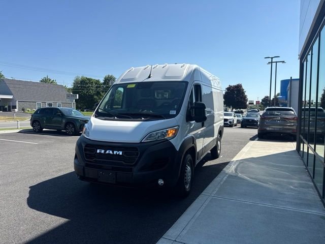 Used 2025 Bright White Clearcoat Ram High Roof image 7