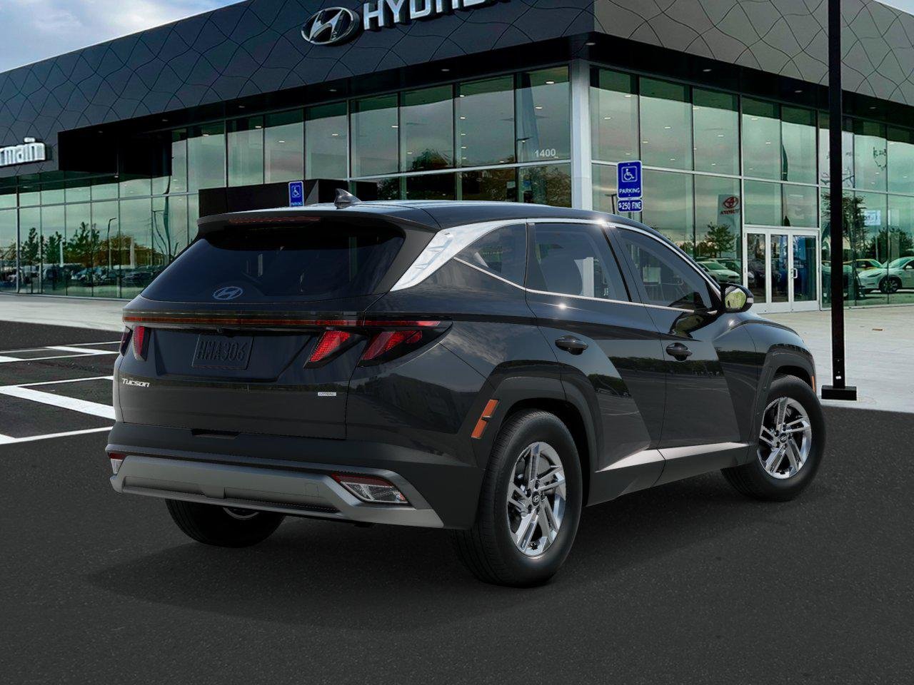 New 2026 Phantom Black Hyundai SE AWD image 4
