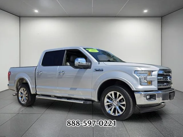 Used 2017 Ingot Silver FORD LARIAT image 7