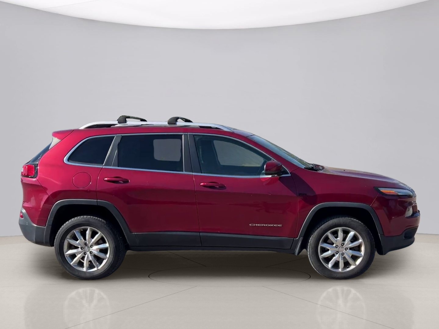 Used 2015 Red Jeep LIMITED image 7