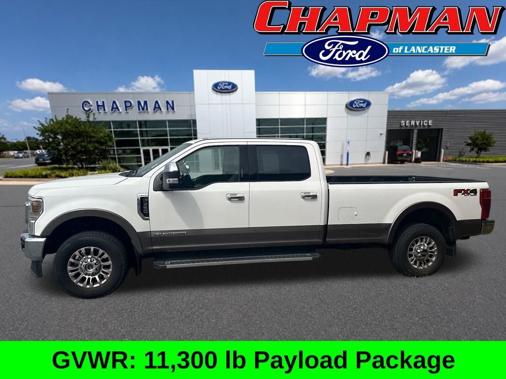 Certified Used 2022 White Ford Lariat image 2